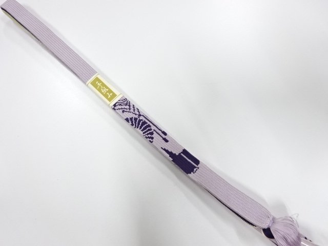未使用品　正絹　高麗　手組帯締め